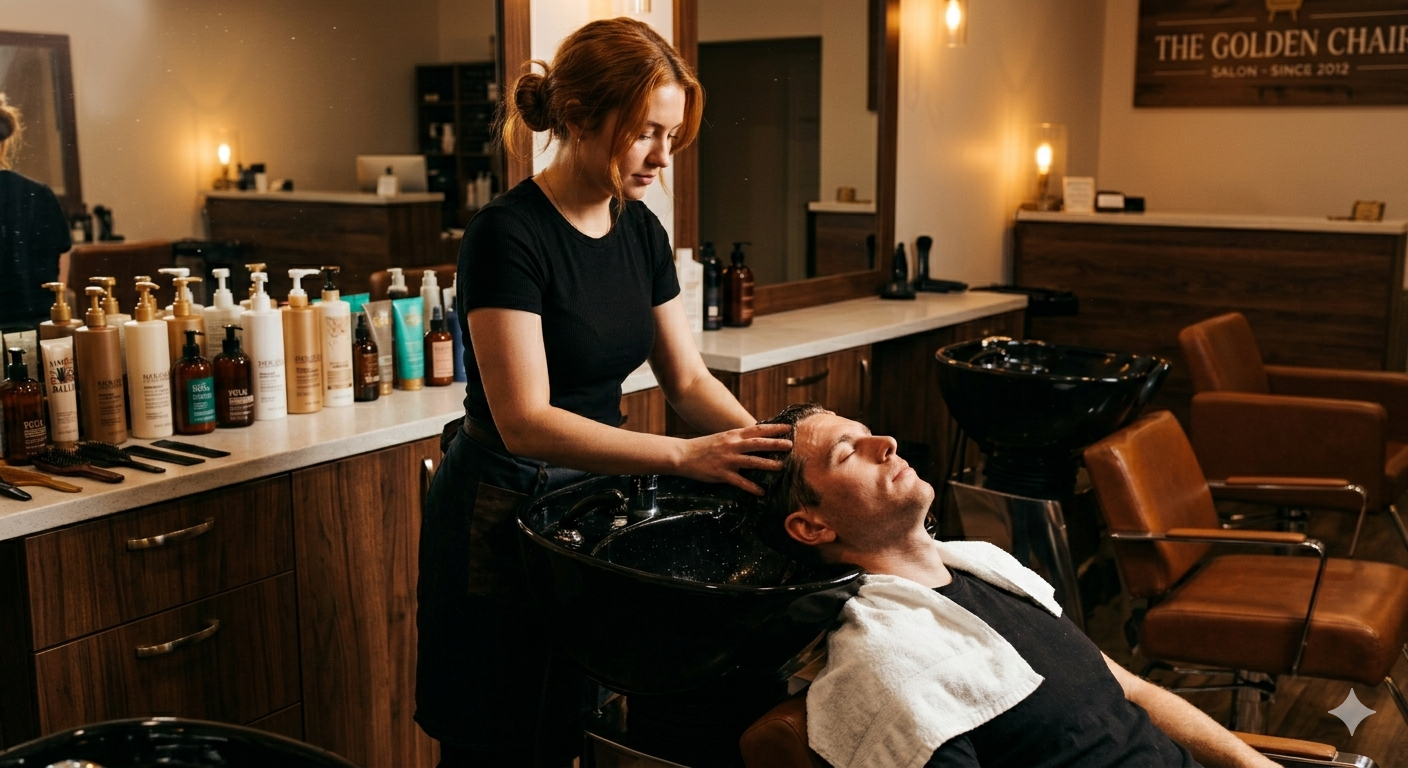 Luxury grooming experience background